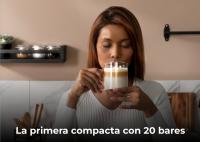 Cafetera Express Cecotec Cafelizzia 790 Steel Duo, Espressos y Cappuccinos, Doble Salida, 20 Bares Presión, 1350 W, Vaporizador Orientable, Accesorio Cápsulas - details 2