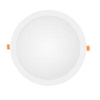 PLACA BM LED CIRCULAR BLANCA SERIE SLIM 25W LUZ NEUTRA 4000-4500K 2500 LUMENES - details 0