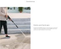 CREATE  - Hidrolimpiadora de agua a presión 2200W - Motor pistón de 3 ejes- JET WASHER - details 0