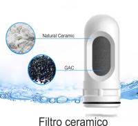 BRUMICOLD Pack anual filtro purificador de agua para beber + 3 recambios. Agua lista para beber al instante. Filtración ecológica compuesta por una carcasa cerámica y un núcleo de carbón activado de coco. - details 2