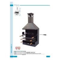 Cajón Chimenea c/Parrilla, Plancha y Kit 72x40x135 cms. - details 0