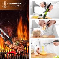 Juego De Cocina, Kit de 16 Utensilios para Cocina Acero Inoxidable Y Plastico ABS, Accesorios para Cocina,  Cuchara Para Helado, Cortapizza, Abrelata, Pinza Para Parrilla, Juego De Cucharas Medidoras MAS - details 6