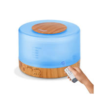 Humidificador Difusor de Aromas 500ml Difusor de Aceite Esencial Ultrasónico 7 Colores LED, Difusor de Aromas Ultrasónico, Apagado Automático y Humidificador para Bebes - details 1