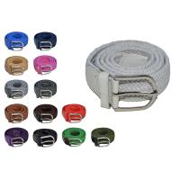Cinturón trenzado extensible y elástico para hombres y mujeres, para Vaqueros, Cintura Ajustable Medida 110x3CM - details 0