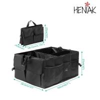 Caja organizador para maletero de coche, plegable nailon resistente transpirable impermeable asas y compartimentos Heniak Store envio urgente desde españa - details 4