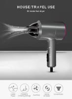 Secador de Pelo 1100W de Potencia Compacto de Viaje Plegable 3 Modos de Temperatura Resistente al Calor con Aire Frio y Caliente - details 1