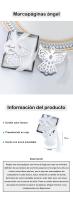 Pack de 12 a 42 unidades de Marcapáginas con forma de ángel, Recuerdo para invitados de comunión, Marcapáginas de metal con forma de ángel, Detalles originales para comunión, Recuerdos comunión de niña y comunión de niño, Regalantes.com - details 0