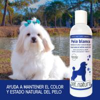 Champú para Perros con Pelo Blanco Pet Natura, 250ml y 750ml - details 0
