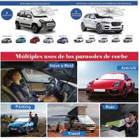 Carnavalife Parasol Coche Delantero Plegable - Protección UV y Adaptabilidad a Vehículos - details 0