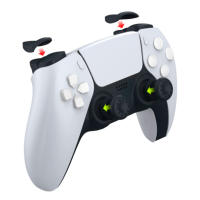Grips para PS5 DualSense mando PlayStation 5, thumbsticks prologador de joysticks y gatillos, mejora la precisión y control, L2 R2 de repuesto botones, antideslizante grip, funda sticks reemplazo para PS5 - details 0