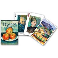 Piatnik Baraja de poker de 54 cartas Paul Cézanne Post impresionismo Arte moderno Pinturas Cuadros Maestro de Picasso Juego mesa Jugar Adultos Colección Coleccionable Poquer - details 0