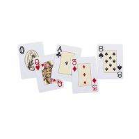 Fournier Baraja de poker de 55 cartas Índices o números grandes Presentada en celofán Reverso aleatorio rojo o azul Casino Ideal para jugar a la canasta poquer  solitarios - details 2