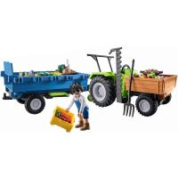Playmobil tractor verde con remolque (71249) Country - details 3
