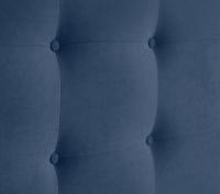 DHOME Cabecero Capitone Tapizado Polipiel o Tela Acualine con 8cm de Grosor Cabezales de Cama Acolchado Capitoné Cabeceros de Cama (Azul Tela) - details 4