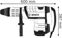 Bosch Professional GBH 12-52 DV - Martillo perforador combinado (19 J, Ø máx. hormigón 52 mm, SDS max, Vibration control, en maletín) - details 3