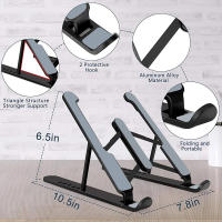 Soporte para Portátil Ajustable, Plegable Soporte de Mesa para Ordenador, Libro, Tablet Notebook, Elevador de Escritorio de Plástico ABS,Laptop Stand Compatible con MacBook Air Pro, ASUS HP Surface Lenovo 5-15,6" - details 4