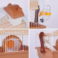 COTTECOTA-Jaula para Hámster Roborowski Jaula para Hámster 30.1*22.2*28.9cm Varios Colores a Escoger Jaula Azul Hámster Pequeña Bebedero Comedero Jaulas para roedores Chalé para Hámster Casa Hamster Accesorios Incluidos - details 10