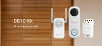 EZVIZ DB1C, Kit Videoportero, WiFi (2.4GHz / 5 GHz), FHD 1080p, H.256, IP65, Visión vertical 170º, Detección de personas con IA, Visión nocturna, Audio bidireccional, Incluye: Campanilla Interior y Transformador - details 0