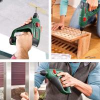 Bosch Martillo perforador a batería Uneo (12 V, 1 batería, cargador, Portabrocas adicional para brocas cilíndricas, Power for all, Sistema SDS, Cargador, 4 puntas, Maletín, 2,0 Ah) - details 1