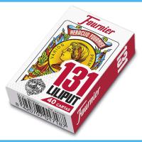 Fournier Baraja española 40 cartas Liliput modelo 131 enana miniatura cartas tradicionales Reverso rojo Coleccionable Coleccionista Tute Mus Brisca Ideal para hacer solitarios o jugar al bingo De bolsillo De viaje - details 3