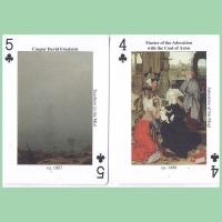 Piatnik Baraja de poker de 55 cartas Galería de arte Belvedere Viena Austria Desde la edad media al siglo XXI Cuadros Pinturas Esculturas Juego mesa Jugar Adultos Colección Coleccionable Poquer - details 3