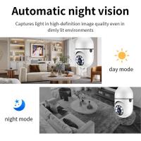 Cámara de vigilancia con bombilla 5G, visión nocturna a todo Color, seguimiento humano automático, Zoom, Monitor de seguridad interior, cámara Wifi - details 5