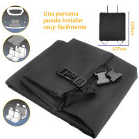 SMELL & SMILE  Funda para Mascotas Coche Protector para Mascotas para Asiento de Coche Funda Coche Universal para Perros 127x129cm - details 5