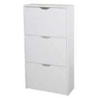 STARLEY-Mueble Zapatero de Madera 3 Niveles 60 x 24 x 118 cm para un Almacenamiento más Ordenado,Sala de Estar Pasillo Dormitorio - details 1