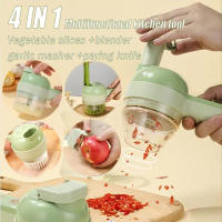 SANDALFON - Picador de Alimentos Portátil USB para Ajo, Chili, Cebolla, Apio, Carne y Triturador de Jengibre - details 1
