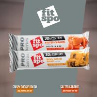 FitSpo PRO Barrita Proteica Masa crujiente para galletas 85g   1 CAJA (12 Unidades) - details 0