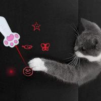 UNUSUAL- Juguete láser para mascotas,  9.4cm x 4.6cm x 1.9cm, Juguete con luz láser para mascotas, puntero de punto rojo, proyección interactiva, Interactivos Gatos Juguetes Gatos Puntero de luz LED para Jugar en Interiores y Exteriores YM1346 - details 3