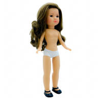 Muñeca colección Simona original 2021 desnuda de 40 cm edición limitada 100% vinilo. Fabricada en España por Folk Artesanía - details 2