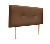 DHOME Cabecero de Polipiel o Tela AQUALINE Pro cabeceros Cabezal tapizado Cama Lujo (Arcilla Polipiel) - details 6
