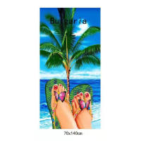90x170cm Havaianas 3D Toalla de playa Toalla de baño de microfibra suave de secado rápido para niños Adultos Hombres Mujeres Toallas de baño extra grandes para acampar, viajar, nadar, piscina, gimnasio, Toalla grande - details 1