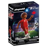 Jugador de fútbol de Canadá PLAYMOBIL figura futbolista (71133) - details 0