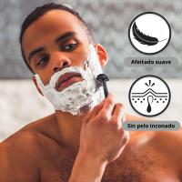 Loyal Safety Razor Bakano maquinilla de afeitar de doble filo barba, afeitadora clásica + 5 cuchillas de recambio con soporte - details 0
