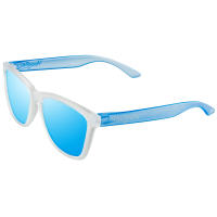 VOOGLERS - POLARIZED UNIQUE Monaco Turquoise Gafas Para Hombre y Mujer Unisex, Sol, Polarizadas, Cristales Lentes de Espejo Azules, UV400 , Moda / Verano, Montura Azul / Transparente Mate - details 1