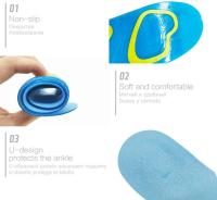 STARLEY-plantilla ortopédica de Gel de silicona para el cuidado de los pies, inserciones deportivas para suela de zapatos, almohadilla de absorción de impacto, almohadilla ortopédica para arco  EU 38-42,42-48 - details 3