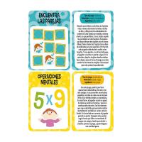 Naipecoleccion Susaeta ediciones Baraja de 52 cartas con actividades y juegos para desarrollar tu creatividad tu inteligencia tu cerebro o para viajar Viaje Juegos cotoso y largos Desarrollar ingenio Divertidos No aburrirse Educativo - details 7