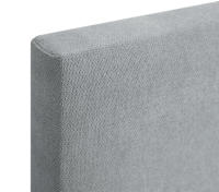 DHOME Cabecero de Polipiel o Tela AQUALINE Pro cabeceros Cabezal tapizado Cama Lujo (Gris Tela) - details 5