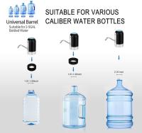 Dispensador de Bomba de Agua, Universal Apto para 5L/8L/20L, Dispensador de Agua Eléctrico Automático Bomba de Agua Portátil con Carga USB para Agua embotellada, Garrafa Botella Bebida Interruptor con Botón - details 3