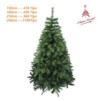 Árbol de Navidad Súper Frondoso. Enviado desde España, Árbol artificial navideño, Árbol de Hoja Combinada, Árbol verde Navidad Extra, 150cm 180cm 210cm 240cm, Árbol Lujo Decoración Hogar, Centro Comercial, Restaurante - details 1