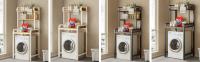 VICYOL S&D Estante Organizador para Lavadora. Estantería Superior de Baño Ahorra Espacio. Mueble de Almacenamiento para Cuarto de Baño. Acero y Madera E1. - details 0