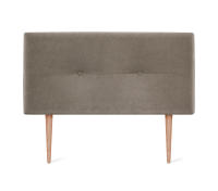 DHOME Cabecero de Polipiel o Tela AQUALINE Pro cabeceros Cabezal tapizado Cama Lujo (Tierra Tela) - details 8