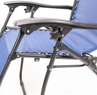 GREATOOL Silla Tumbona con Reposabrazos Plegable, 90x65x114cm, Tumbona Plegable Multiposiciones Jardin/Terraza,  Ideal para Playa, Jardín, Terraza - details 3