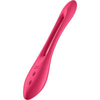 SATISFYER ELASTIC JOY MULTI VIBRADOR DE PAREJA COLOR ROJO JUGUETES SEXUALES CONSOLADOR - details 0