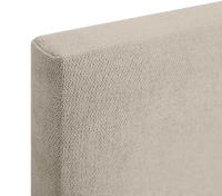DHOME Cabecero de Polipiel o Tela AQUALINE Liso Cabeceros Cabezal Tapizado Cama Lujo (Beige Tela) - details 4