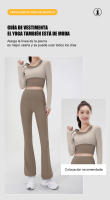 FREES COPES Pantalones Deportivos de Verano para Mujer，seamless yoga leggings - details 7