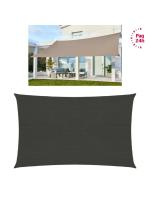 Maxia Market - Toldo de Vela Sombra rectangular + bolsa,  Protección Rayos UV, Toldo Resistente e Impermeable para Patio Exteriores, Jardín - details 0