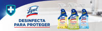 Lysol Spray desinfectante y limpiador Baños, aroma frescor marino - Pack 3x750 ml - details 0